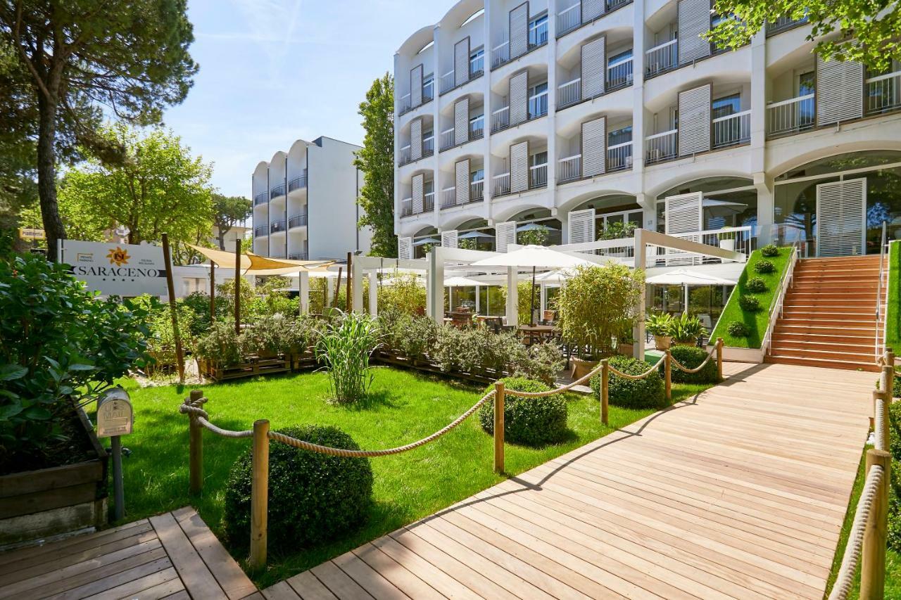 Hotel Saraceno Resort With Private Beach Milano Marittima Extérieur photo